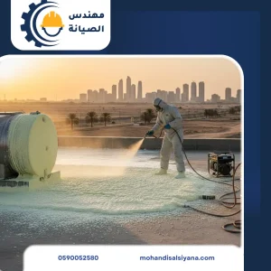 مهندس الصيانة خدمات عزل الفوم